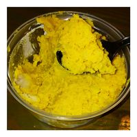 Honey Mustard Potato Salad. at Odd BBQ in Chantilly