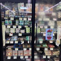 vegan section   at Gelson's in San Diego