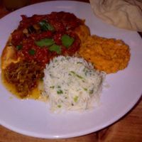 Courgette Curry - delicious at Art Cafe in Holt