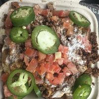 Bruhhh these fries doe!!!  at Vegan Van @ Park Hill Kitchens in Denver