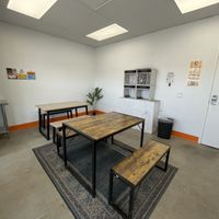 Seating   at Vegan Van @ Park Hill Kitchens in Denver