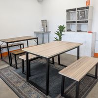 Dining room at Vegan Van @ Park Hill Kitchens in Denver