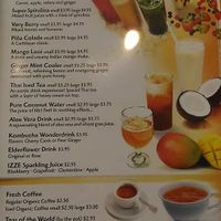 menu at The Oneness-Fountain-Heart in Flushing