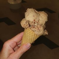 Icecream praliné flavour by #Veganista at VIE - The Lala / Veganista - T1-C in Vienna