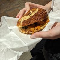 Salmon Sandwich at VIE - The Lala / Veganista - T1-C in Vienna