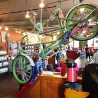 Bike Cozy decor at Coffee Emporium at Coffee Emporium in Cincinnati