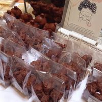 vegan chocolates (at vsf24 in ghent) at Bakkerij Jonas in Ghent