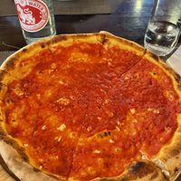 Pizza Marinara  at That's Amore Pizzeria Trattoria in Koh Phangan