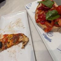 BRUSCHETTA CLASSICA & GARLIC BREAD at Napoli on the Road in West London
