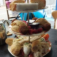 Vegan Cream tea at Nice and Naughty Cafe and Bistro at The Bistro Bar & Kitchen from Nice & Naughty in Market Rasen