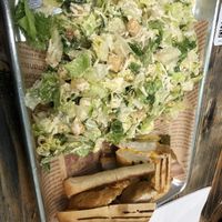 Vegan Cuban Chick’n Panini
	•	Vegan Caesar Salad (+$6.00)
	•	No Mustard  at Pink's Vegan Diner - Cloud Kitchen in Merrick