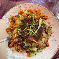 teriyaki tofu bowl   at Life Alive Organic Cafe in Cambridge