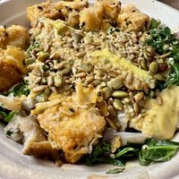 Buddha Bowl (with no beets / tofu add-on)  at Life Alive Organic Cafe in Cambridge