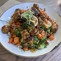   at Life Alive Organic Cafe in Cambridge