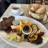 Auvergne - Vegan breakfast   at Café Maître and Pâtisserie in Leipzig