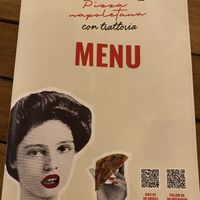 Menu  at Zita Pizza in Rovinj