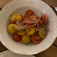 Tomato/Onion Salad  at Zita Pizza in Rovinj