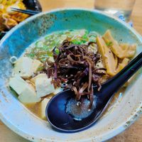 Ramen "pas au poulet" at Ikigai Ramen in Edinburgh