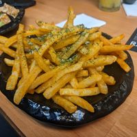 Salt, seaweed and truffle fries at Ikigai Ramen in Edinburgh