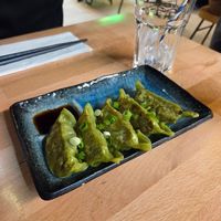Vegan gyozas at Ikigai Ramen in Edinburgh