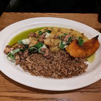 Three sisters entree at Jardin in Madison