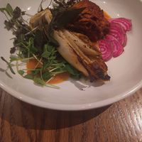 Roasted maitake at Jardin in Madison