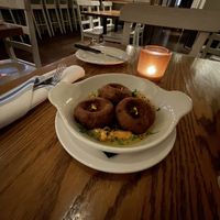 Fried chochoyotes 🤤   at Jardin in Madison