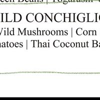 Vegan choice  at Harvest Tide Steakhouse in Bethany Beach