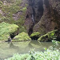 End point of the hike at Kua & Teiki in Nuku Hiva