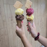 Los helados at Amor-Acuyá Gelato in Medellin
