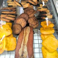 carne y baicon parece pero no es at Mae Orathai Vegetarian in Phuket