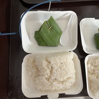 Rice and sticky rice  at Mae Orathai Vegetarian in Phuket