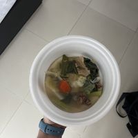 Soup  at Mae Orathai Vegetarian in Phuket