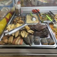 Mock meats   at Mae Orathai Vegetarian in Phuket