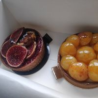 Tartelette à la figue, Tartelette à la mirabelle at Octopus in Brest