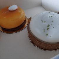 Tartelette au calisson, Tartelette au citron at Octopus in Brest