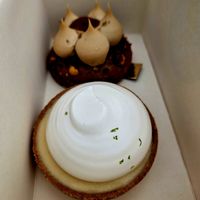 Citron tartlet at Octopus in Brest