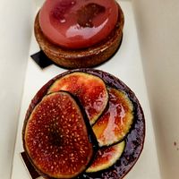Fig tartlet at Octopus in Brest