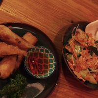 springrolls and salad at Madame Tâm Burtscheid in Aachen