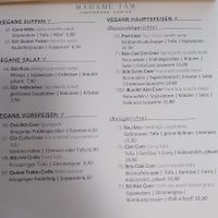 Vegane Gerichte at Madame Tâm Burtscheid in Aachen