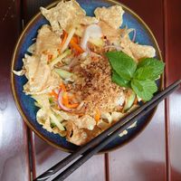 Sojablattsalat at Madame Tâm Burtscheid in Aachen