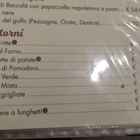 All the contorni are vegan at Ristorante Zi Ntonio in Sorrento