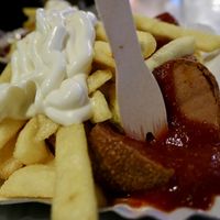 dinner  at Curry 36 - Hardenbergplatz in Berlin