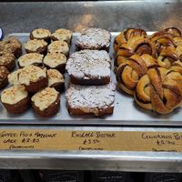Vegan buns at Heyl Bakery in Plymouth