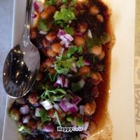 Alu tikki at Bhojanic in Decatur