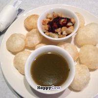 pani puri at Bhojanic in Decatur