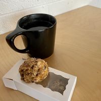 Apricot & chocolate oat energy balls  at Circle Coffee Co. in Topeka