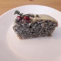 Cake at Fukafe in Gdansk
