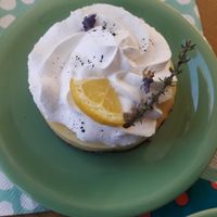 Lemon curd at Fukafe in Gdansk