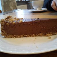 mousse cake at Fukafe in Gdansk